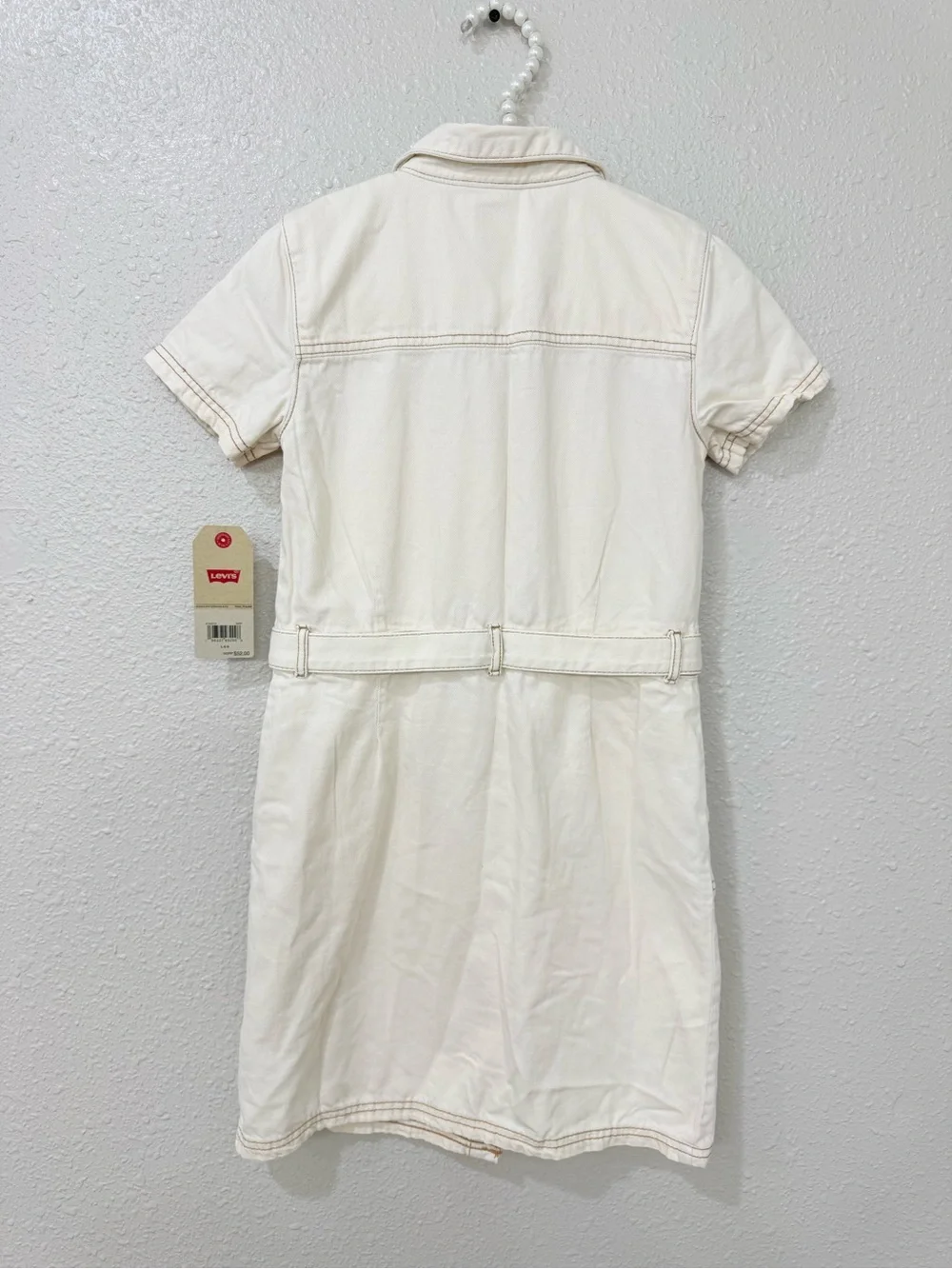 Levi’s UTILITY DRESS W/ BELT BIG GIRLS NWT